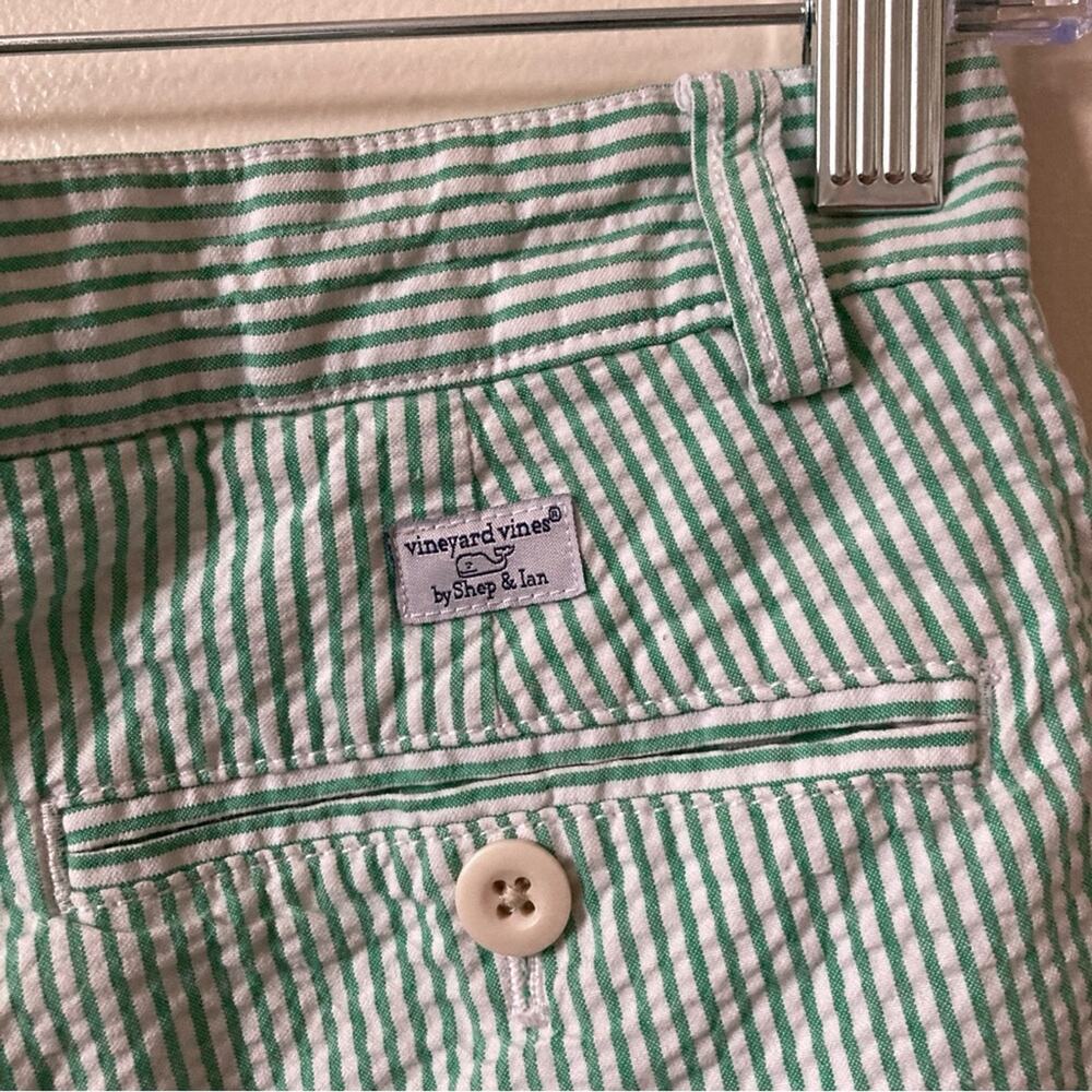 Vineyard Vines Seersucker Club Shorts Boys Size 14 - Picture 4 of 10